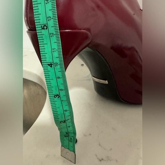 New Patent Leather shoes Gucci Pumps size 38 or 8 color burgundy - Picture 16 of 16